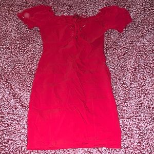 Off the shoulders dress